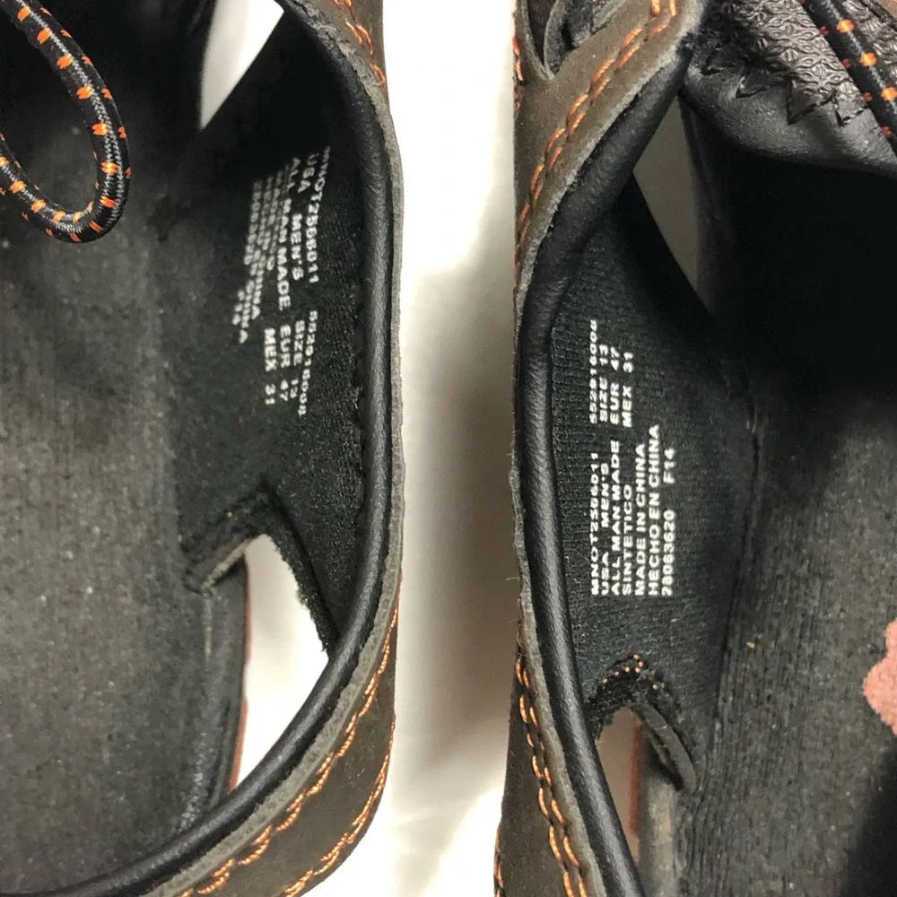 - Ozark Trail Fisherman Sandals closed toe  Men's rubber tip size 13
